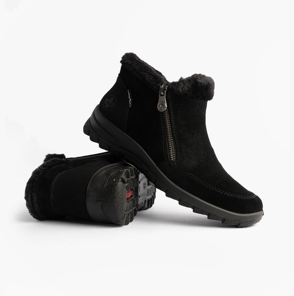 Women's Fur Cuff Boot SHOES RIEKER