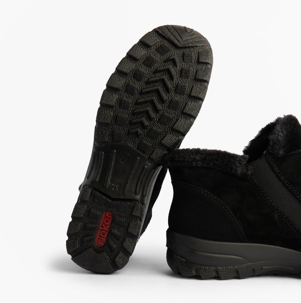 Women's Fur Cuff Boot SHOES RIEKER