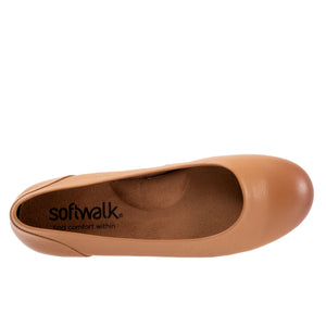 Softwalk Sonoma Ballet Flat Tan SHOES SOFTWALK