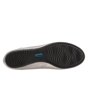 Softwalk Sonoma Ballet Flat Platinum SHOES SOFTWALK