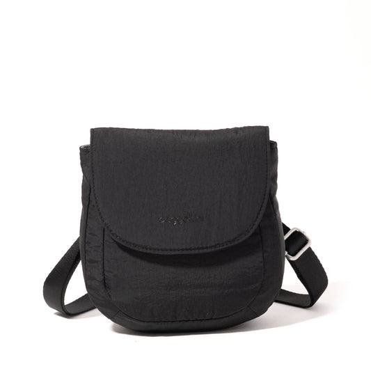 Baggallini Swift Flap Mini PURSES BAGGALLINI Black