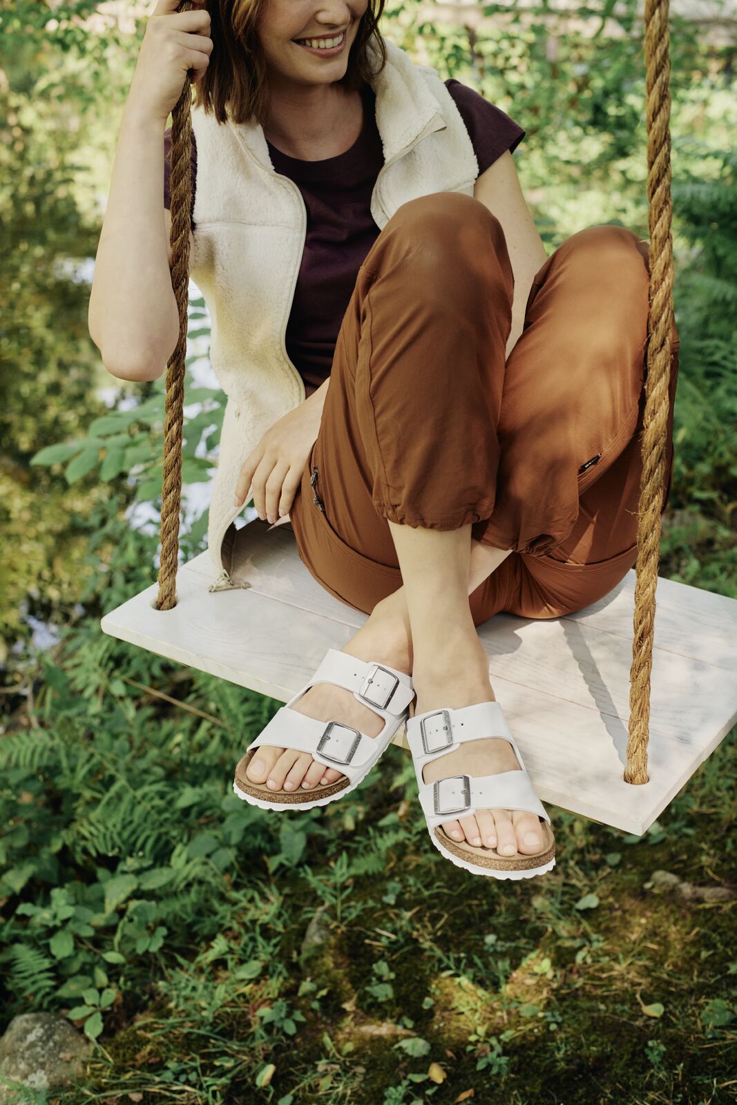 Unisex Arizona White Birko-Flor SHOES BIRKENSTOCK