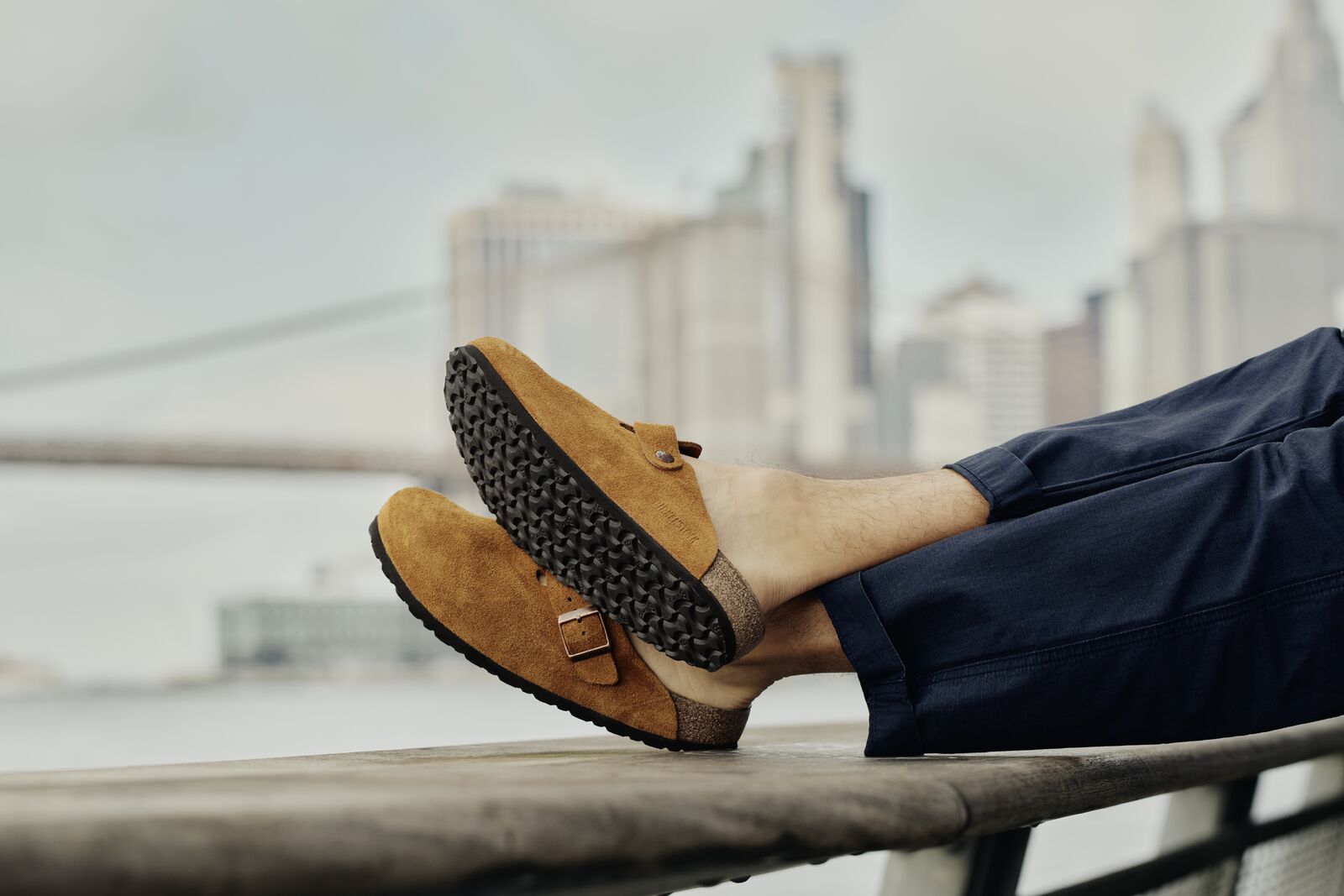 Unisex Boston Mink Suede Soft Footbed SHOES BIRKENSTOCK