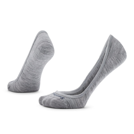 Smartwool No Show Low Cut No Cushion SOX SMARTWOOL M (W 7-9.5) Light Gray