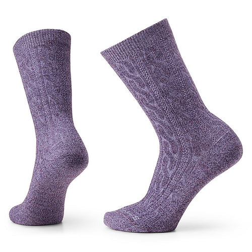 Smartwool Women's Everyday Cable Crew SOX SMARTWOOL M Iris 
