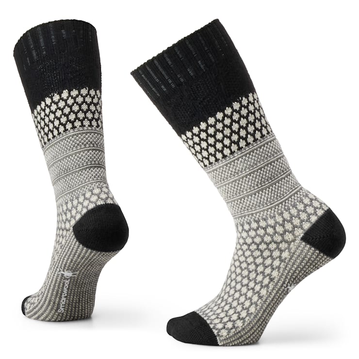 Smartwool Women's Everyday Cozy Popcorn Cable SOX SMARTWOOL M (7-9.5) Black