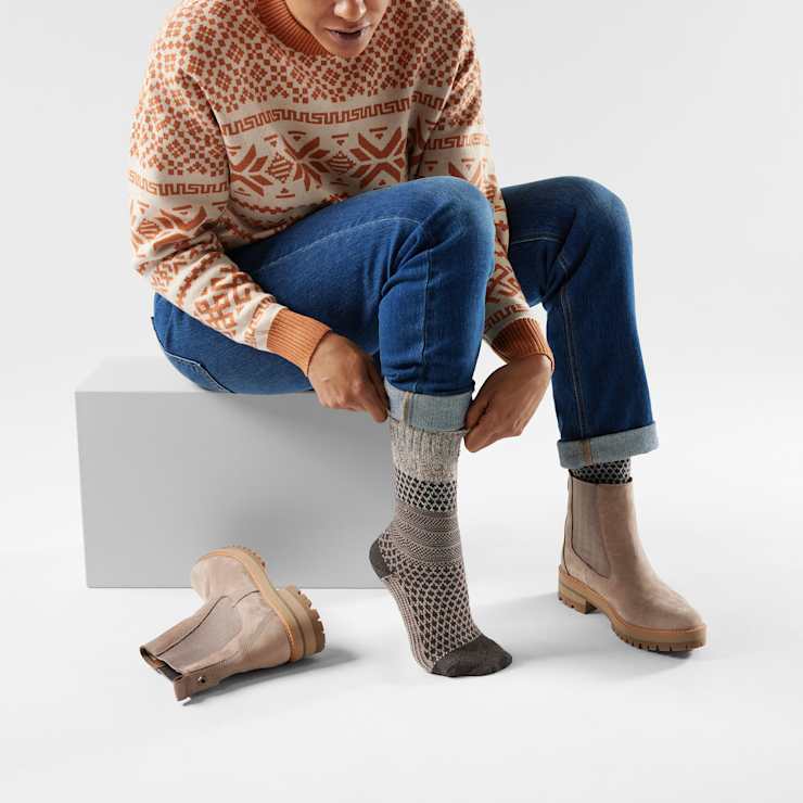 Smartwool Women's Everyday Cozy Popcorn Cable SOX SMARTWOOL