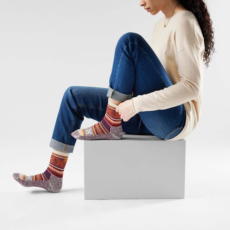Smartwool Women's Everyday Cozy Fair Isle Sweater SOX SMARTWOOL