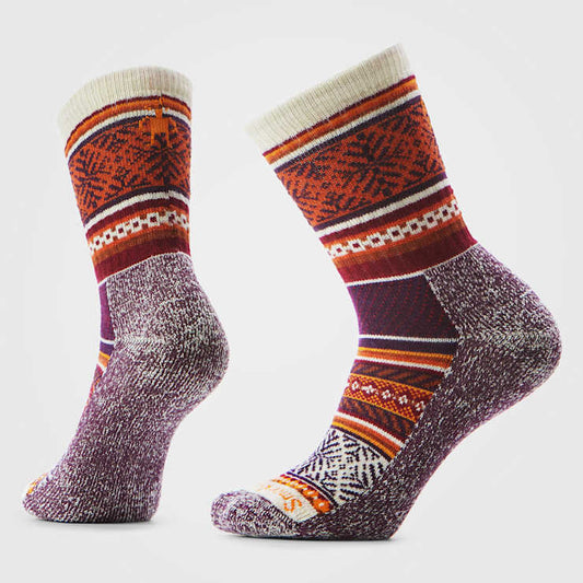Smartwool Women's Everyday Cozy Fair Isle Sweater SOX SMARTWOOL M (6-8.5) Moon Beam