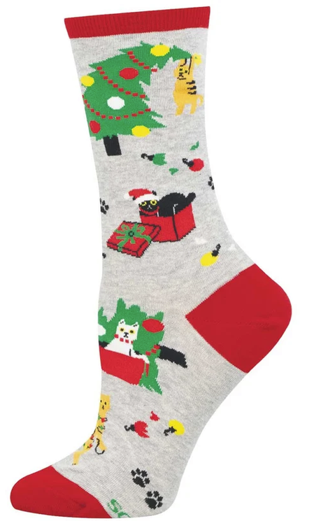 Women's Kitty Christmas Chaos