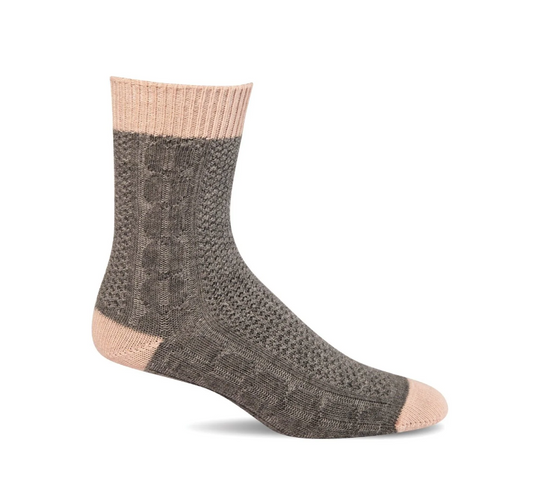 Sockwell Chunky Cable SOX SOCKWELL S/M Gray 