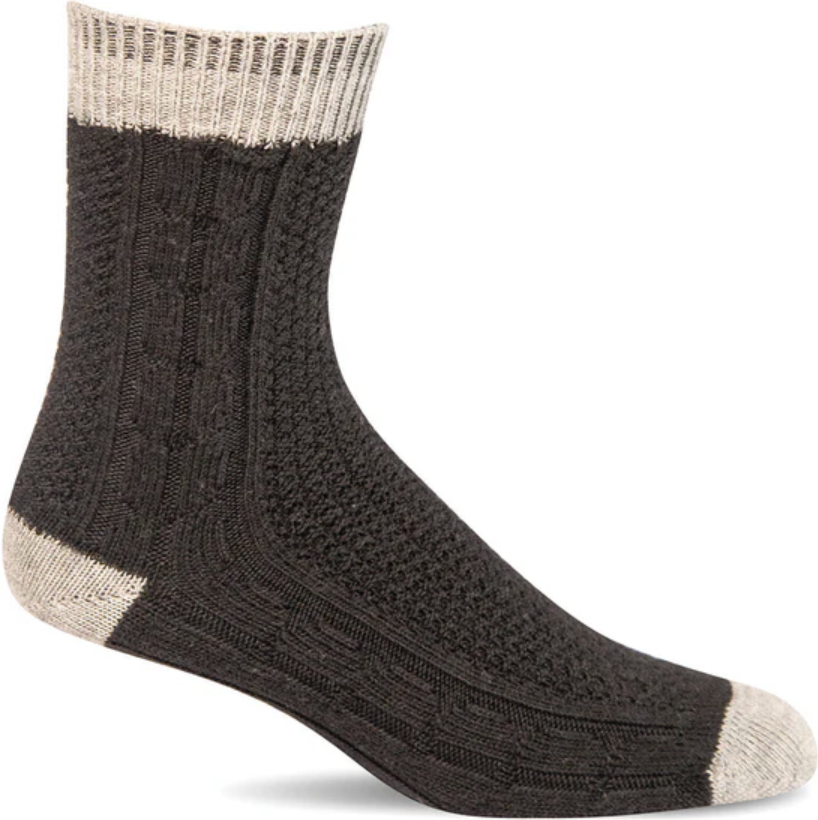 Sockwell Chunky Cable SOX SOCKWELL S/M Black 