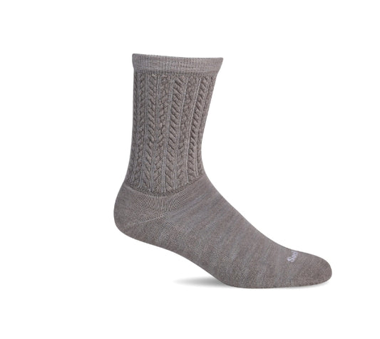 Sockwell Women's Pucker Cable SOX SOCKWELL S/M (4-7.5) Putty