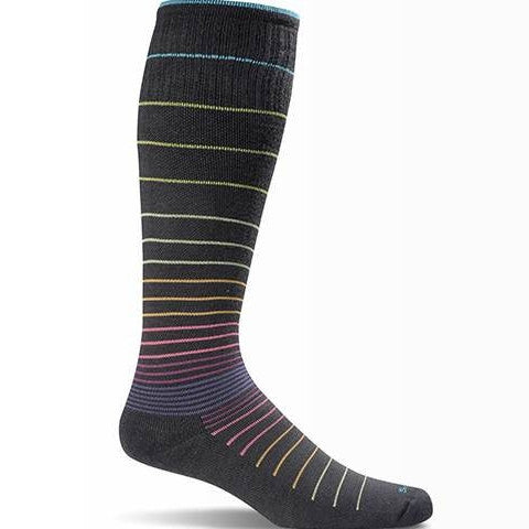 Sockwell Women's Circulator SOX SOCKWELL S/M (4-7.5) Black Stripe
