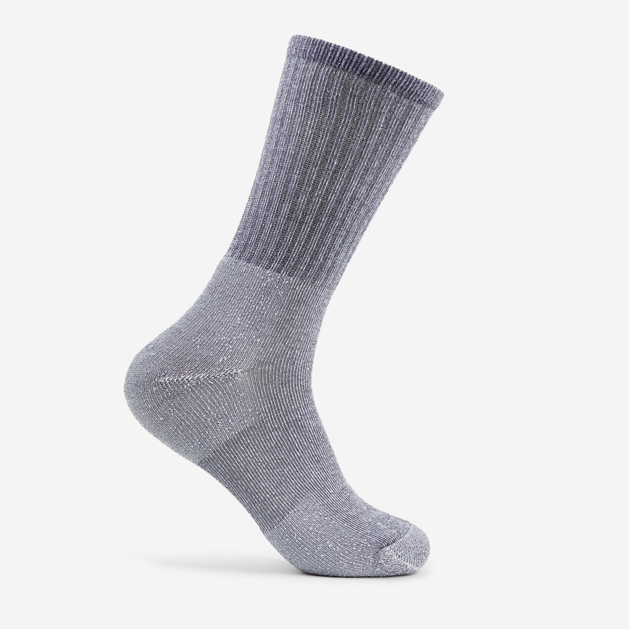 Thorlos Women's Ultra-Light Cushion Crew SOX THORLO M (6.5-10) Gray