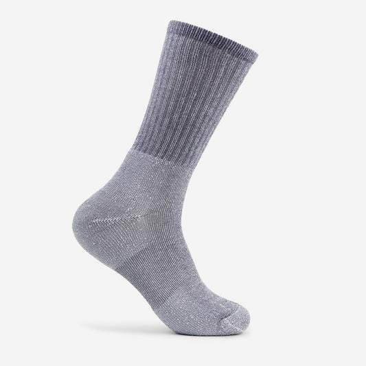 Thorlos Women's Ultra-Light Cushion Crew SOX THORLO M (6.5-10) Gray