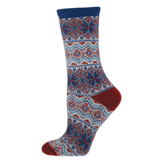 Socksmith Women's Pray for Snow SOX SOCKSMITH Blue