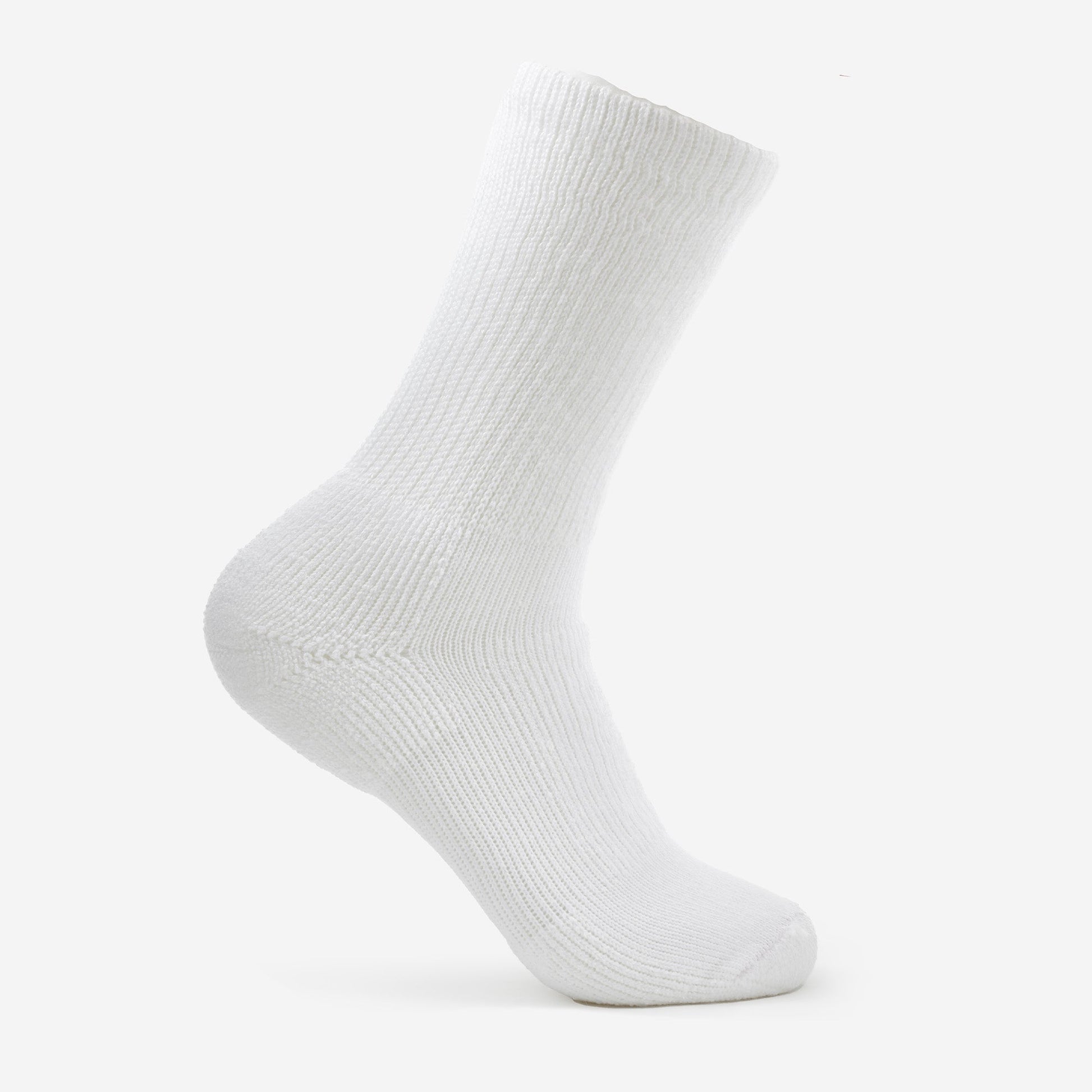 Thorlos Unisex Moderate Cushion Walking Crew SOX THORLO M (M 5.5-8.5/W 6.5-10) White