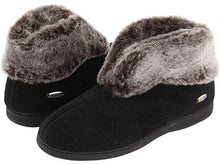 Load image into Gallery viewer, Acorn Faux Chinchilla Bootie SLIPPERS ACORN   

