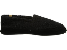 Load image into Gallery viewer, Acorn Men&#39;s Texured Moc Black SLIPPERS ACORN S (7.5-8.5) Black 
