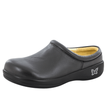 Load image into Gallery viewer, Alegria Kayla Leather Clog SHOES ALEGRIA 35 Black 
