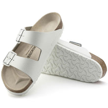 Load image into Gallery viewer, Arizona White Leather Soft Footbed SHOES BIRKENSTOCK 36R White 
