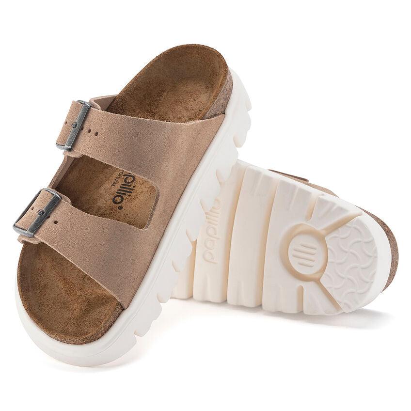 Birkenstock Arizona Chunky Warm Sand Suede SHOES BIRKENSTOCK 36N Warm Sand 