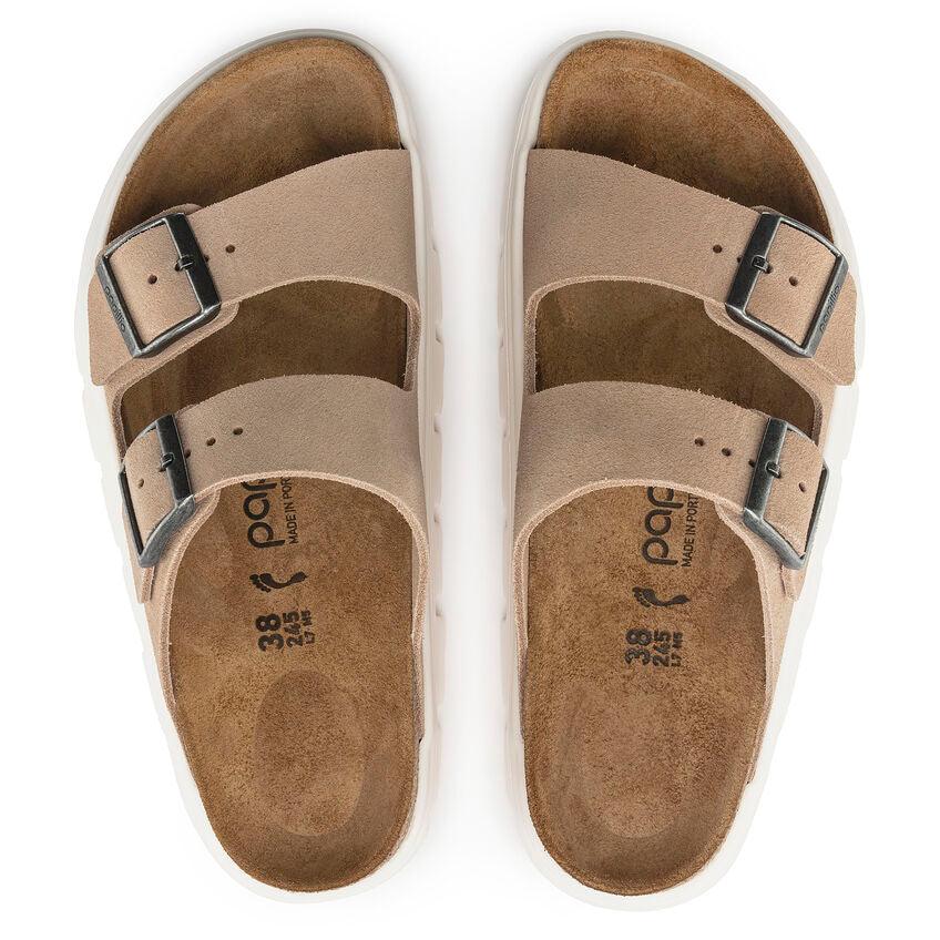 Birkenstock Arizona Chunky Warm Sand Suede SHOES BIRKENSTOCK   