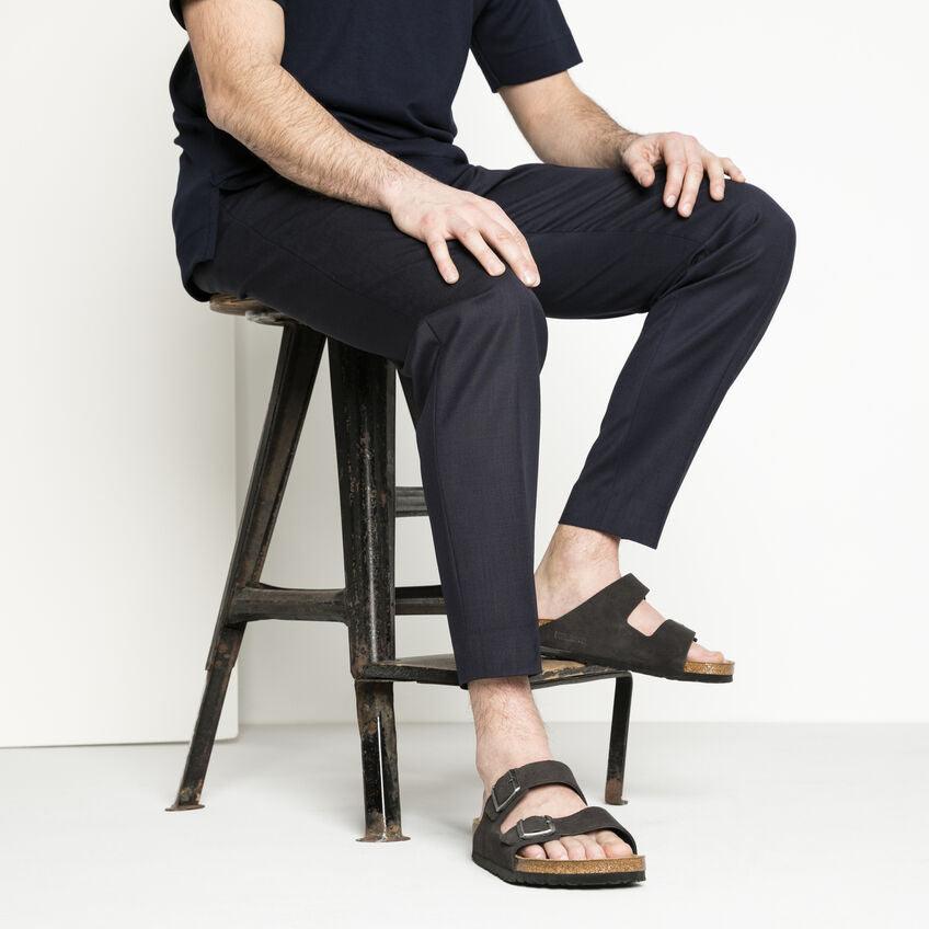 Birkenstock Arizona Suede Soft Footbed Sandals BIRKENSTOCK   