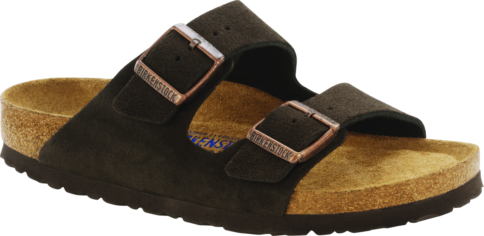 Birkenstock Arizona Suede Soft Footbed Sandals BIRKENSTOCK