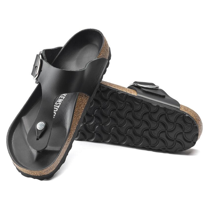 Birkenstock Gizeh Big Buckle Sandals BIRKENSTOCK 36R Black