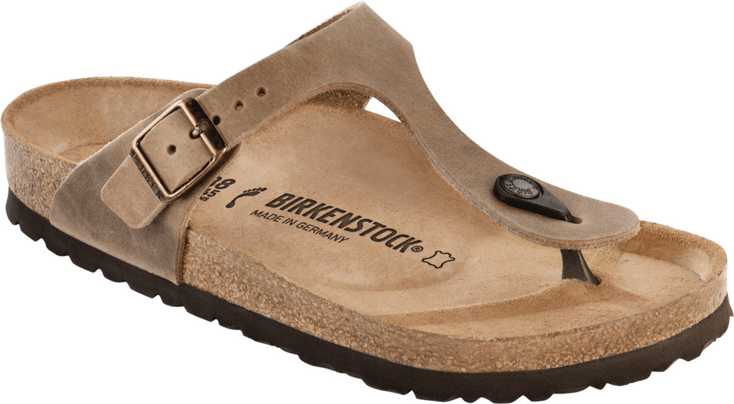 Birkenstock gizeh unisex leather sandals clearance