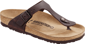 Birkenstock Gizeh Leather Sandals BIRKENSTOCK 36R Habana Oil 