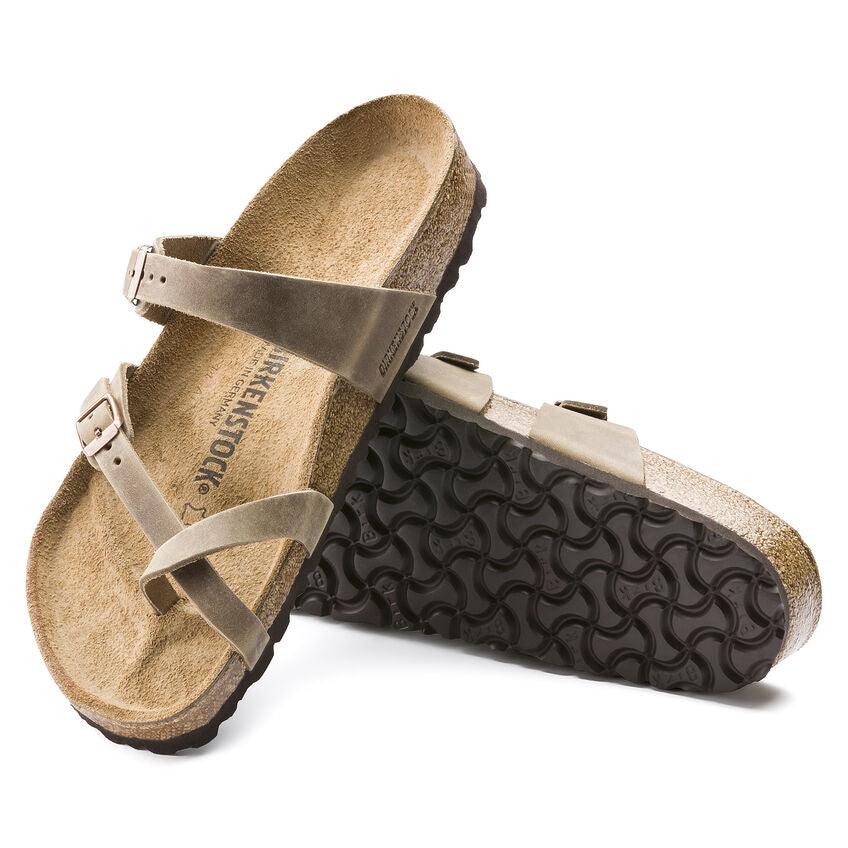 Birkenstock Women's Mayari Oiled Leathers Sandals BIRKENSTOCK 36R Tobacco