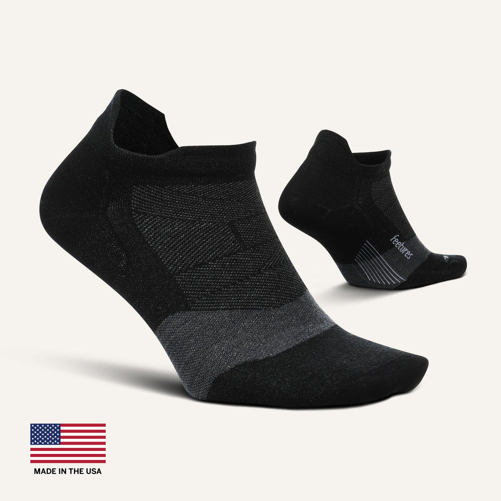 Feetures Unisex Merino 10 Max Cushion Tab SOX FEETURES