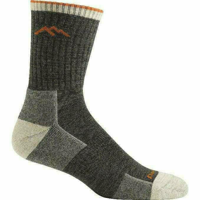 Men's Hiker Micro Crew SOX DARN TOUGH L (10-12) Olive