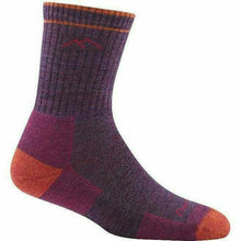 Load image into Gallery viewer, Darn Tough Womens 1903 Hiker Micro Crew SOX DARN TOUGH S Plum 
