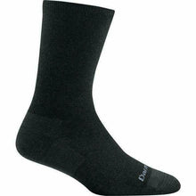 Load image into Gallery viewer, Darn Tough Womens 6012 Solid Basic Crew SOX DARN TOUGH L Black 
