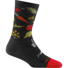 Load image into Gallery viewer, Darn Tough Womens 6054 Farmers Market Crew SOX DARN TOUGH S Charcoal 
