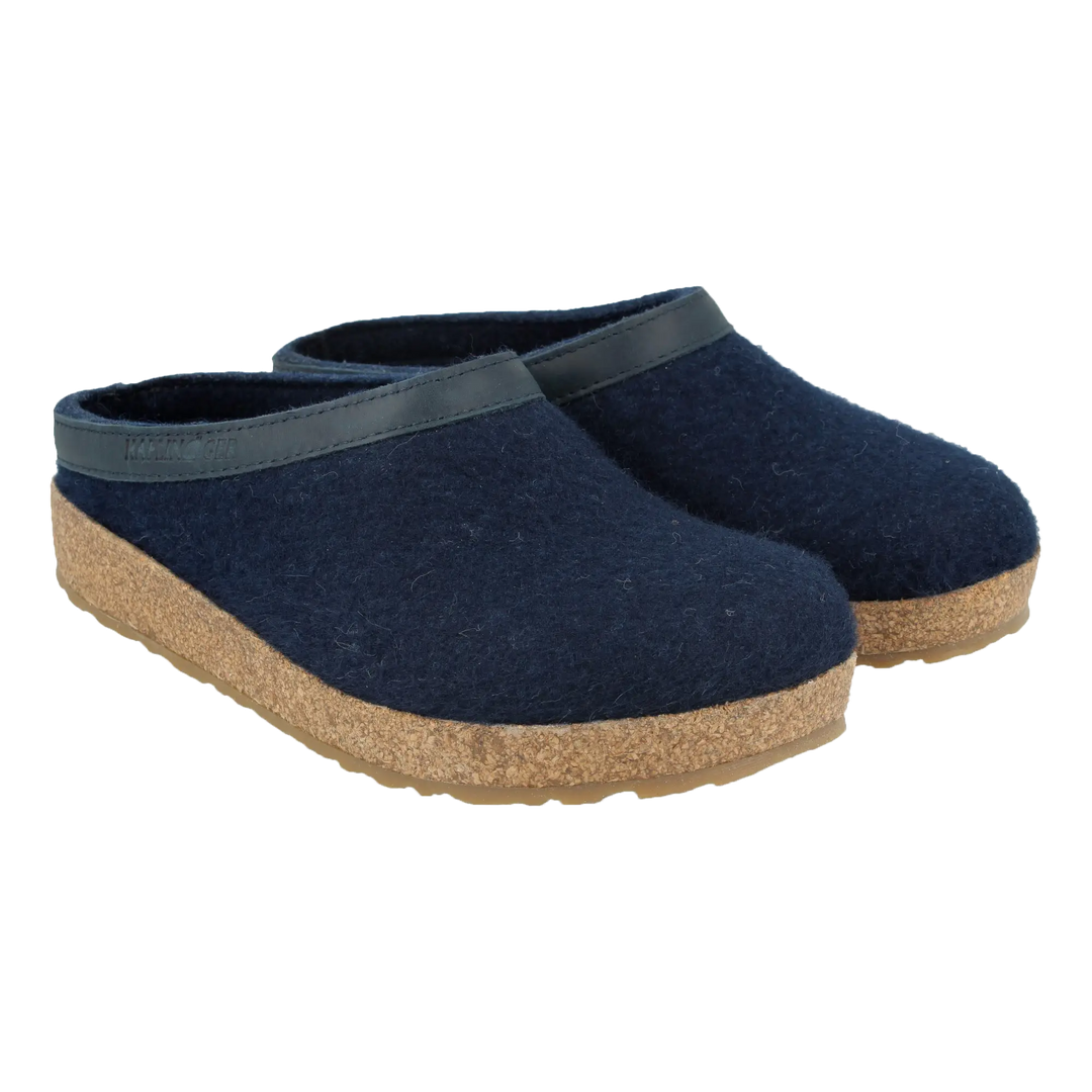 Unisex Grizzly GZL Indoor Outdoor Clog SHOES HAFLINGER 40 Captain Blue