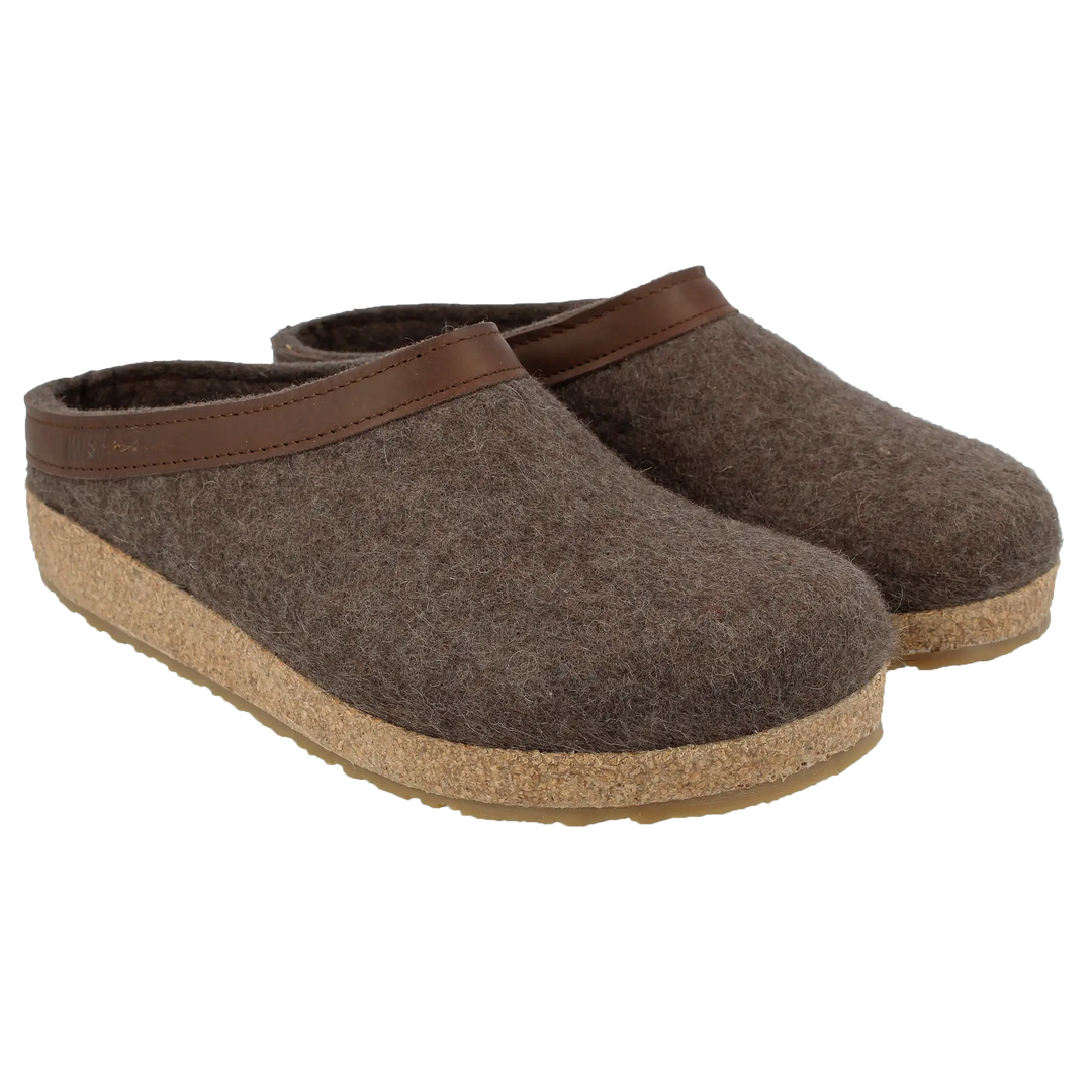 Unisex Grizzly GZL Indoor Outdoor Clog SHOES HAFLINGER 39 Smokey Brown