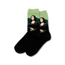 Load image into Gallery viewer, Hot Sox Women&#39;s Mona Lisa Crew SOX HOTSOX Leaf  

