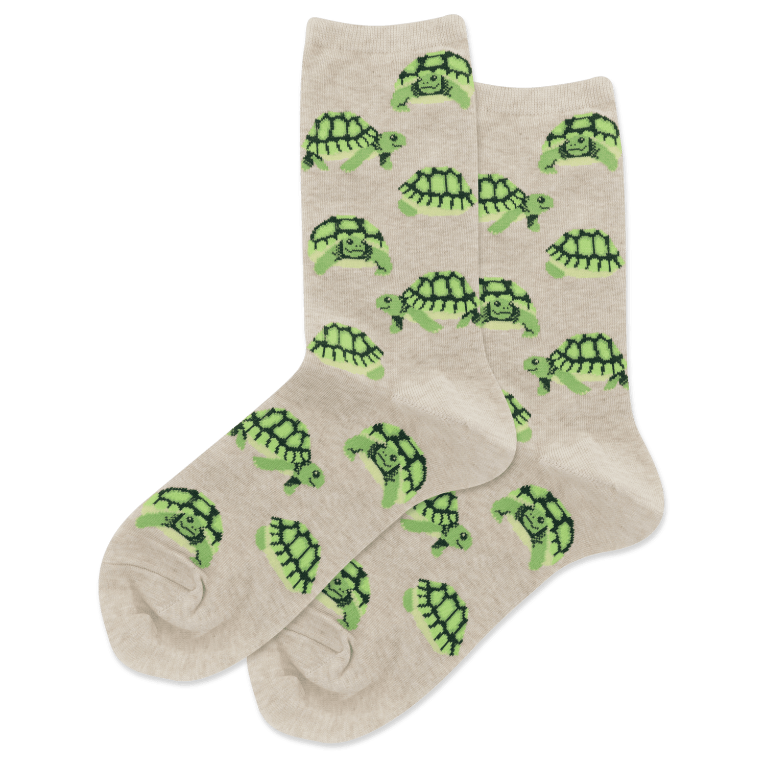 Hot Sox Women's Turtles Crew SOX HOTSOX Natural  