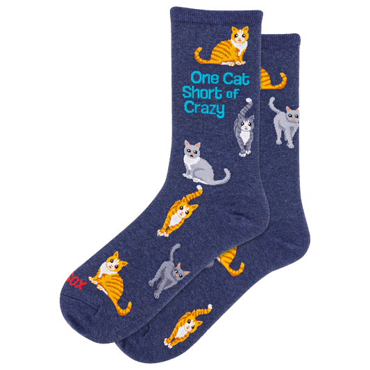ONE CAT SHORT SOX HOTSOX Denim