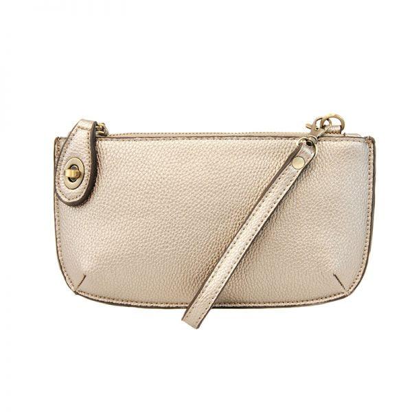 Joy Susan Mini Crossbody Wristlet Clutch PURSES JOY SUSAN Metallic Pearl  