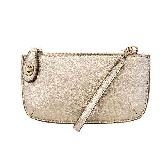 Joy Susan Mini Crossbody Wristlet Clutch PURSES JOY SUSAN Metallic Pearl