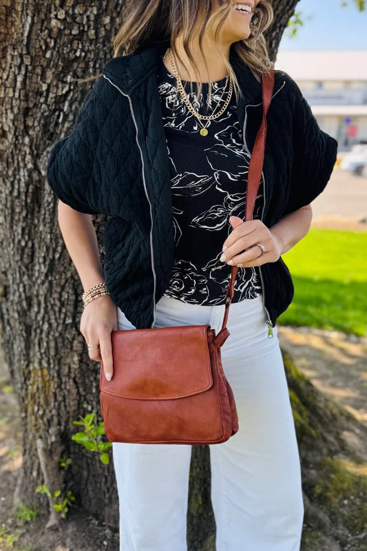 Milo Toledo PURSES MILO Cognac