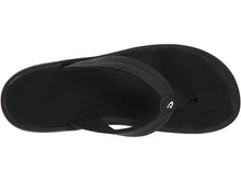 Load image into Gallery viewer, Ohana Women&#39;s Flip-Flop Sandals OLUKAI 5 Black 
