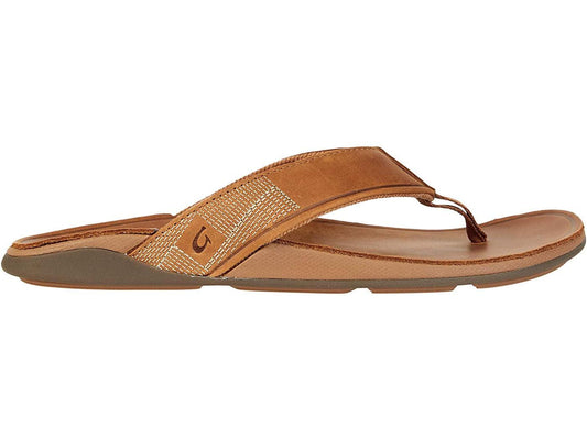 Olukai Tuahine Waterproof Leather Sandals OLUKAI 8 Toffee 