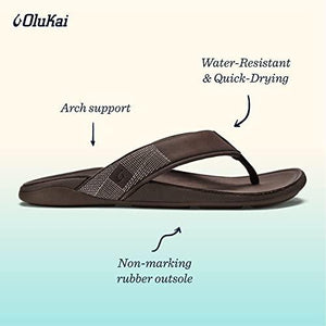 Olukai Tuahine Waterproof Leather Sandals OLUKAI   